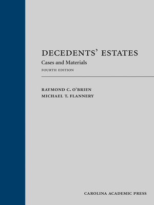 cover image of Decedents' Estates